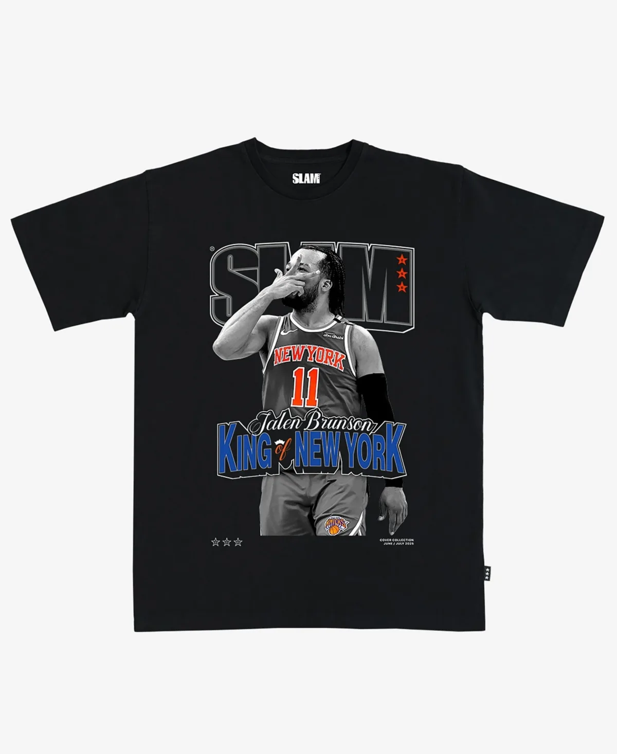 Jalen Brunson New York Knicks Cover T-Shirt by Slam