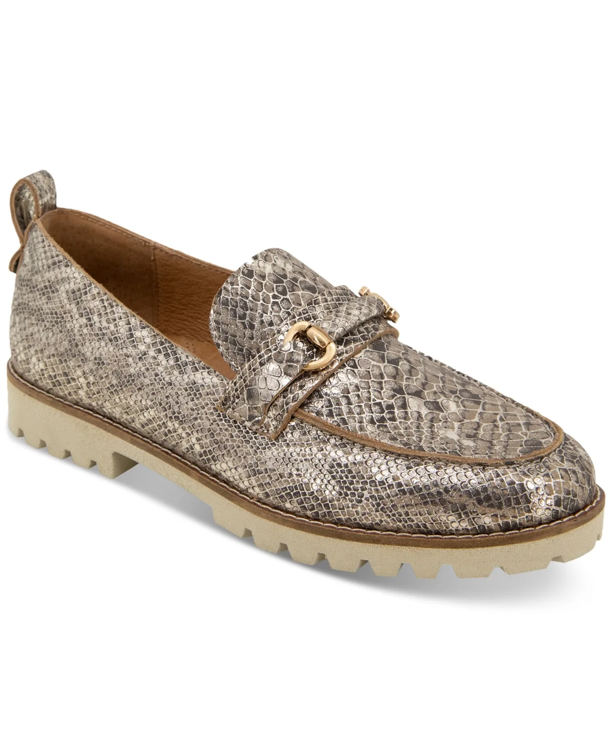 Eugene Lug Bit Buckle Loafer Flats by Gentle Souls