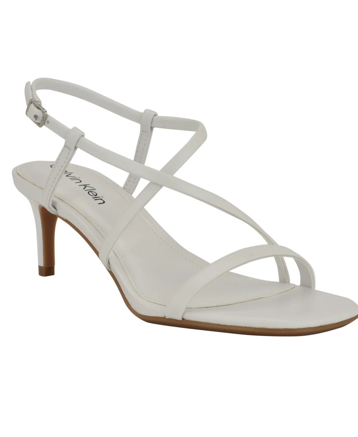 Ishaya Strappy Low Stiletto Sandals
