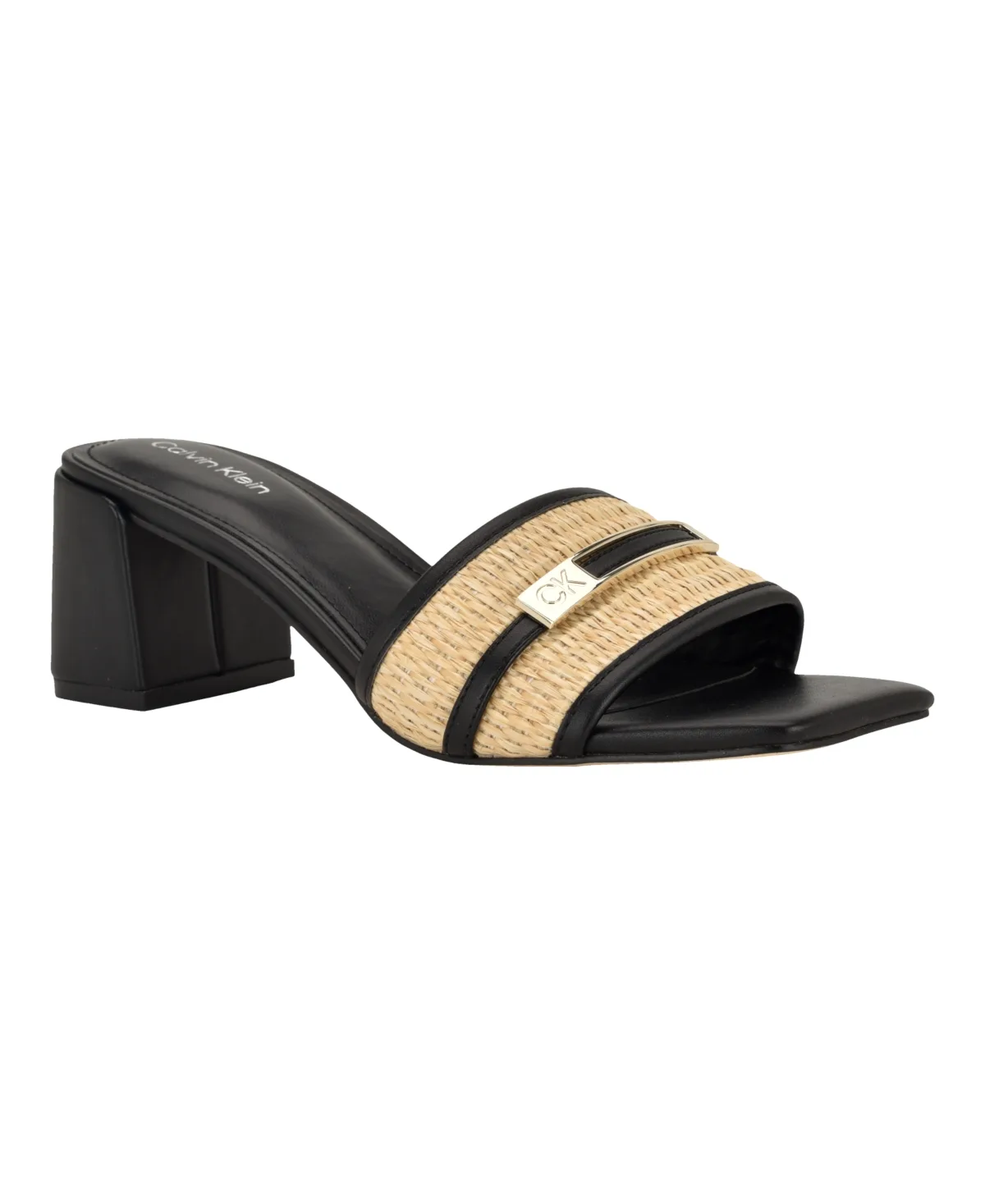 Paloma Slip-On Block Heel Sandals