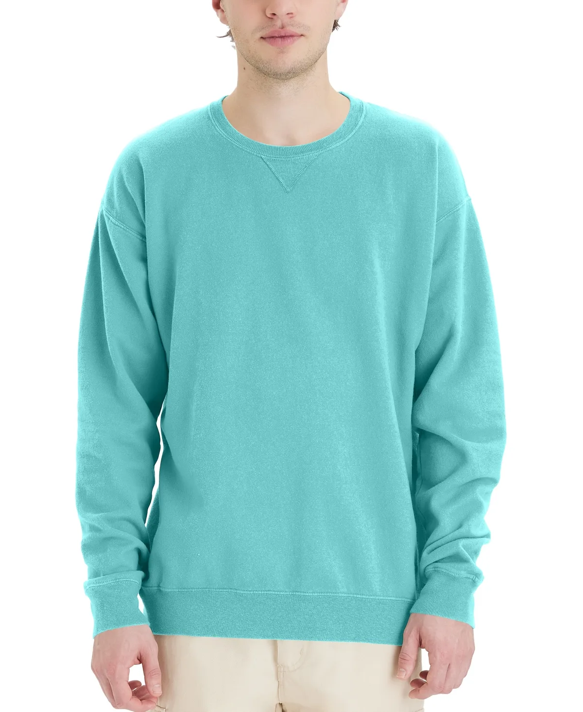Garment Dyed Fleece Sweatshirt