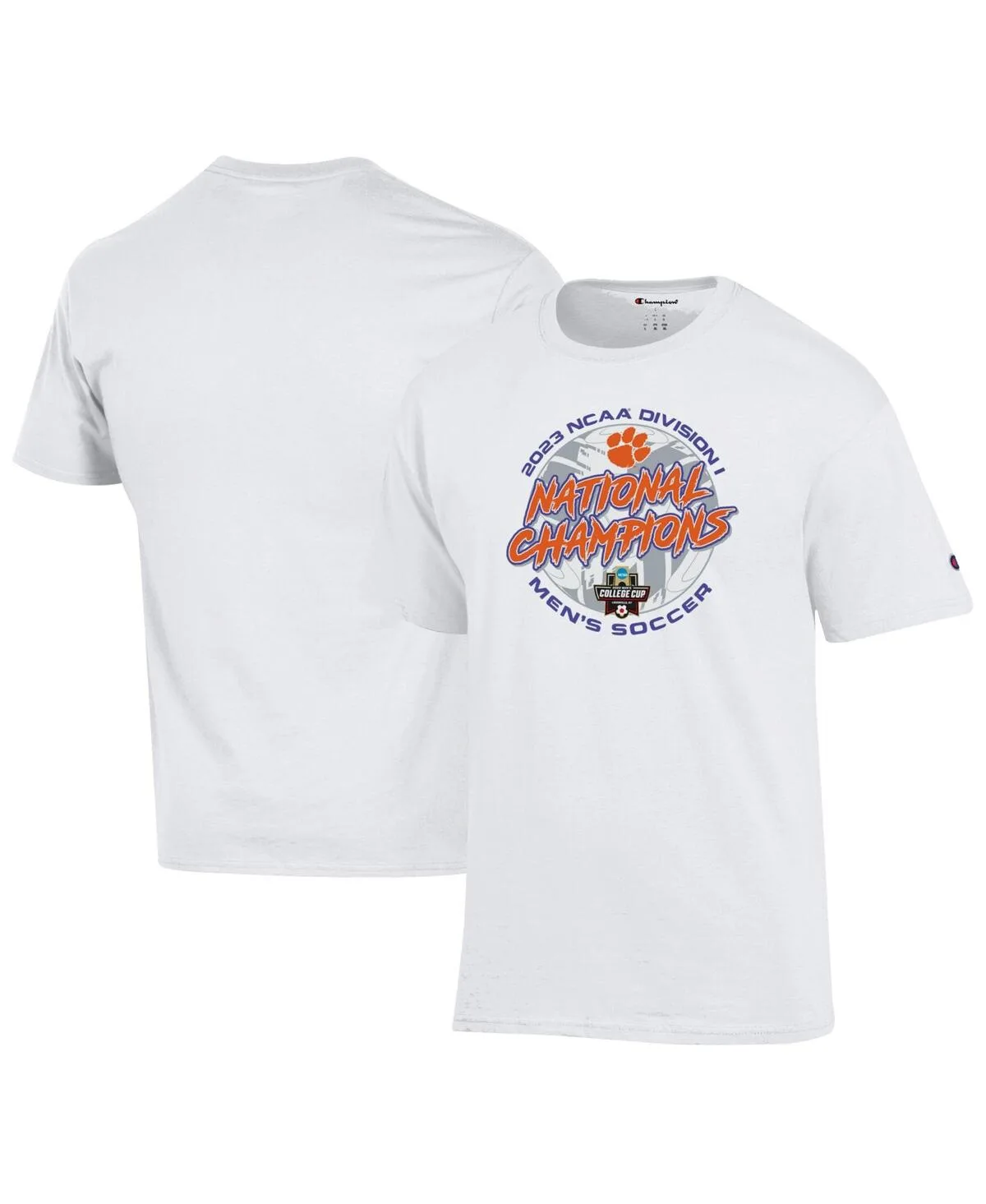 Champion Clemson Tigers 2023 Ncaa Soccer National Champions Locker Room T-Shirt