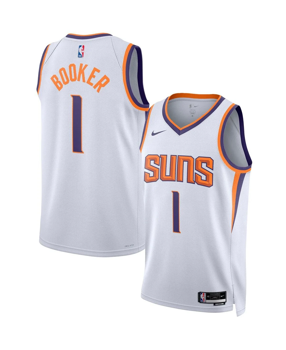 Devin Booker Phoenix Suns Swingman Jersey - Association Edition by Nike