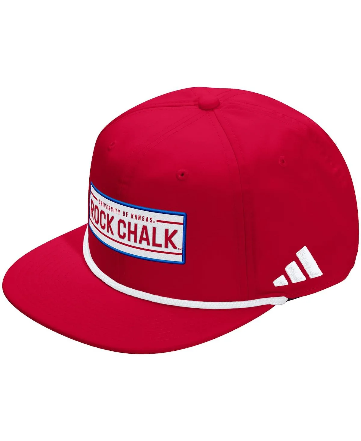 Kansas Jayhawks Locker Room Rope Adjustable Hat by Adidas