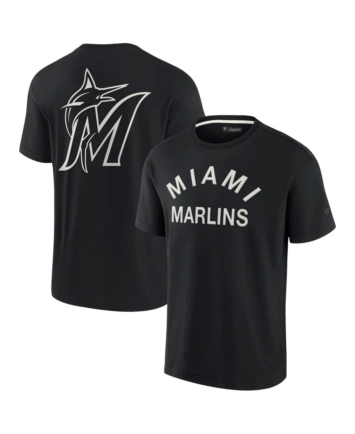 Miami Marlins Super Soft Short Sleeve T-Shirt by Fanatics Signature
