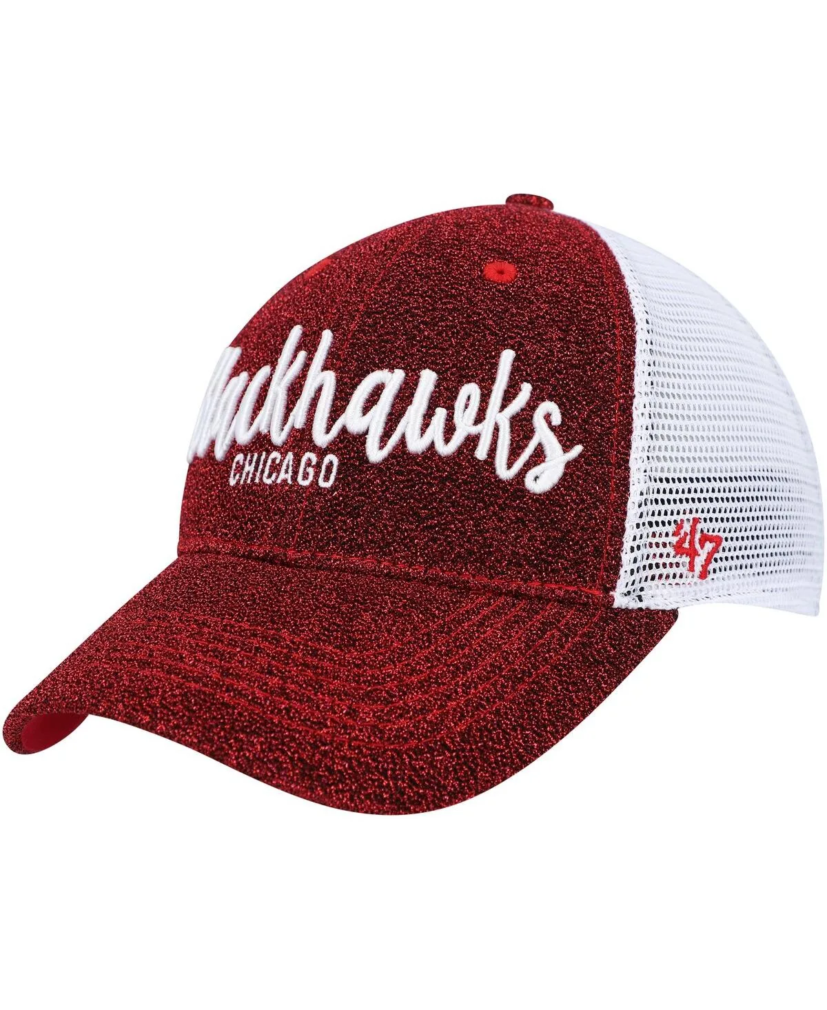 Chicago Blackhawks Encore Mvp Trucker Snapback Hat by '47 Brand