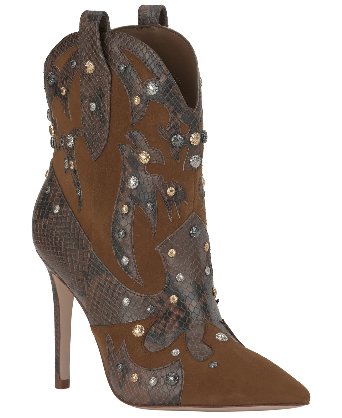 Palieve Stiletto Studded Western Dress Booties by Jessica Simpson