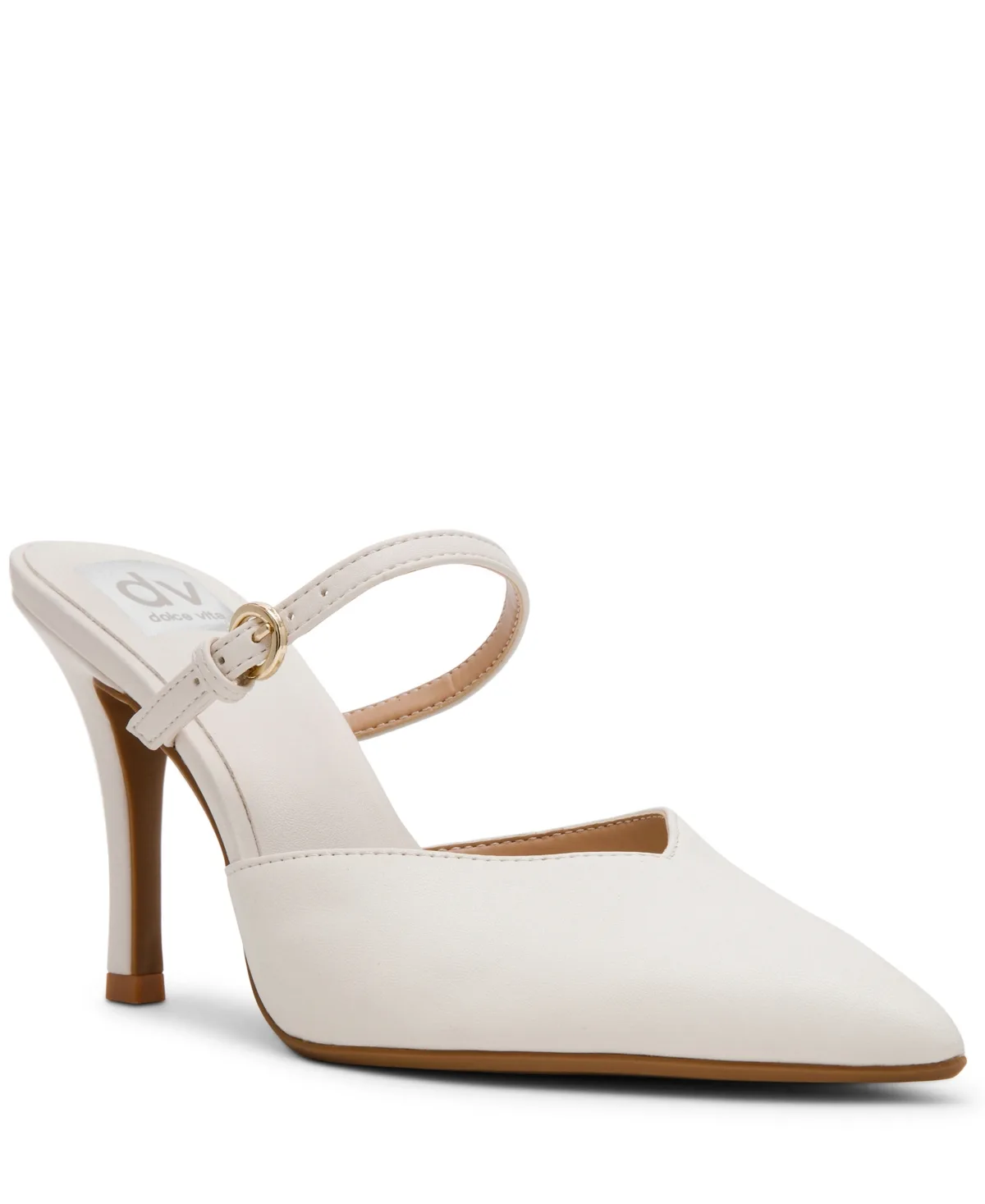 Geanie Woven Two-Piece Pointed Toe Heeled Pumps by Dv Dolce Vita