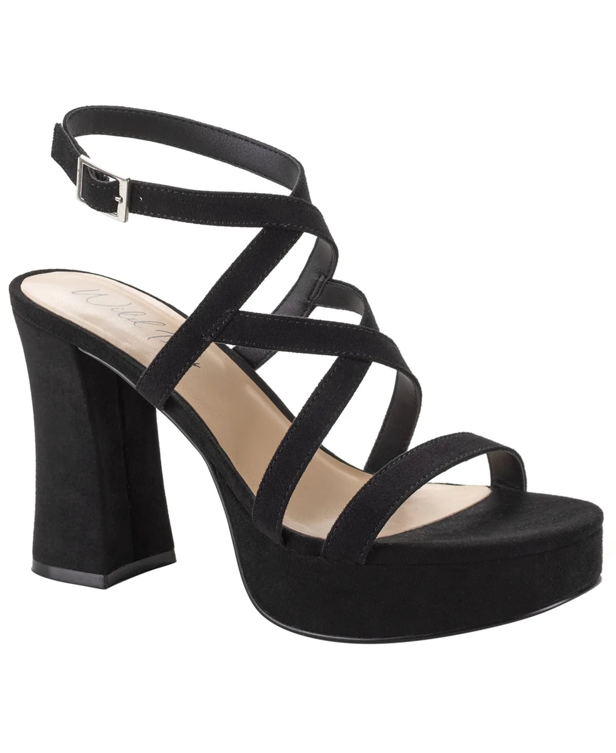 Keely Strappy Platform Dress Sandals by Wild Pair