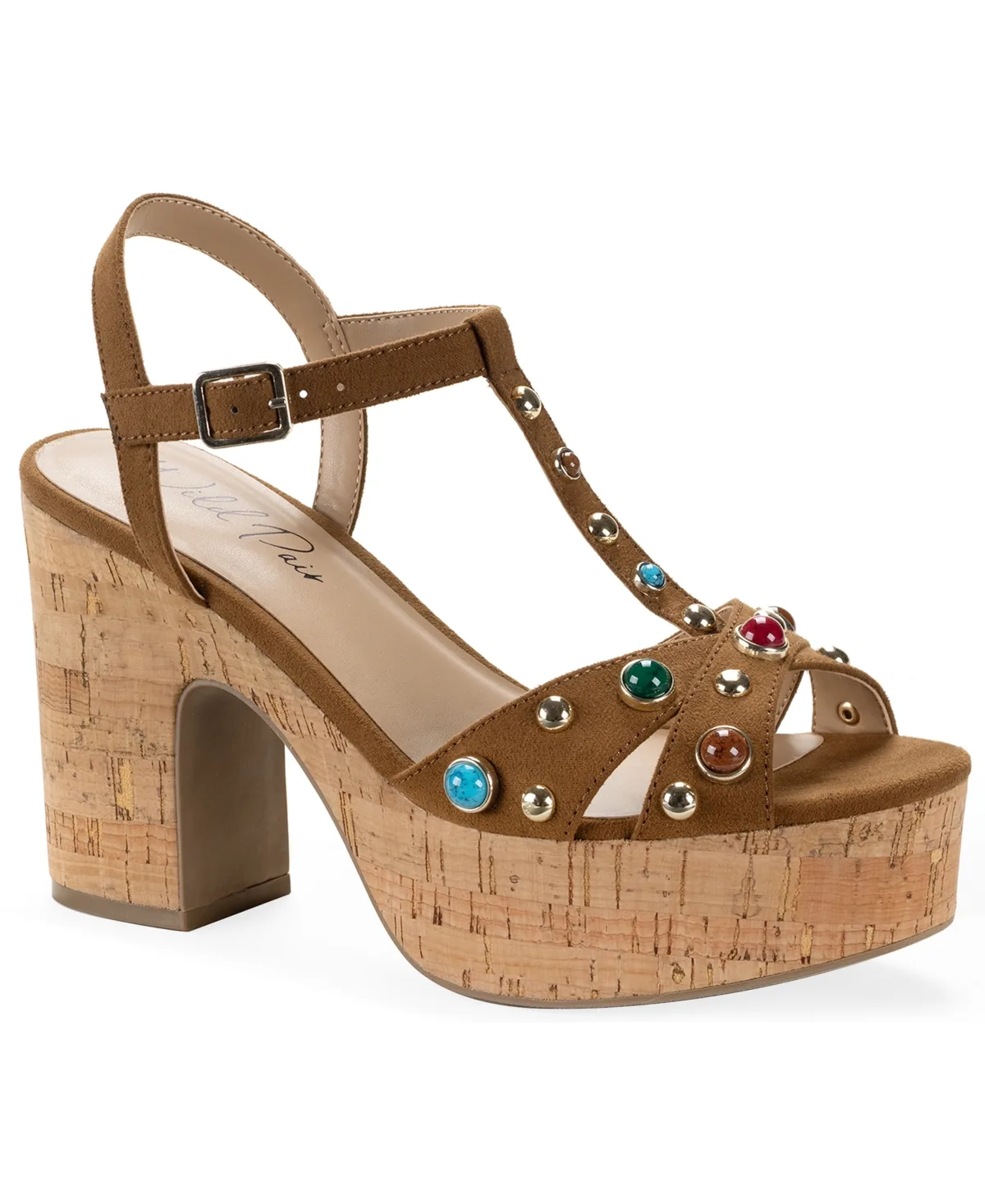 Jillien Platform Sandals by Wild Pair