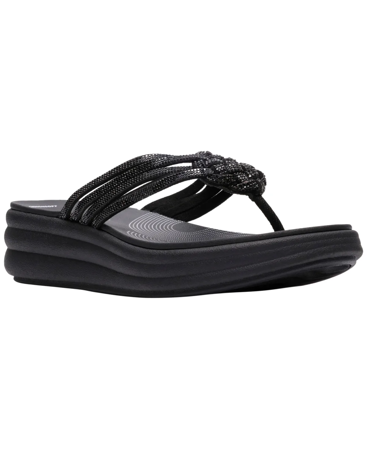 Cloudsteppers Drift Gem Round Toe Sandals