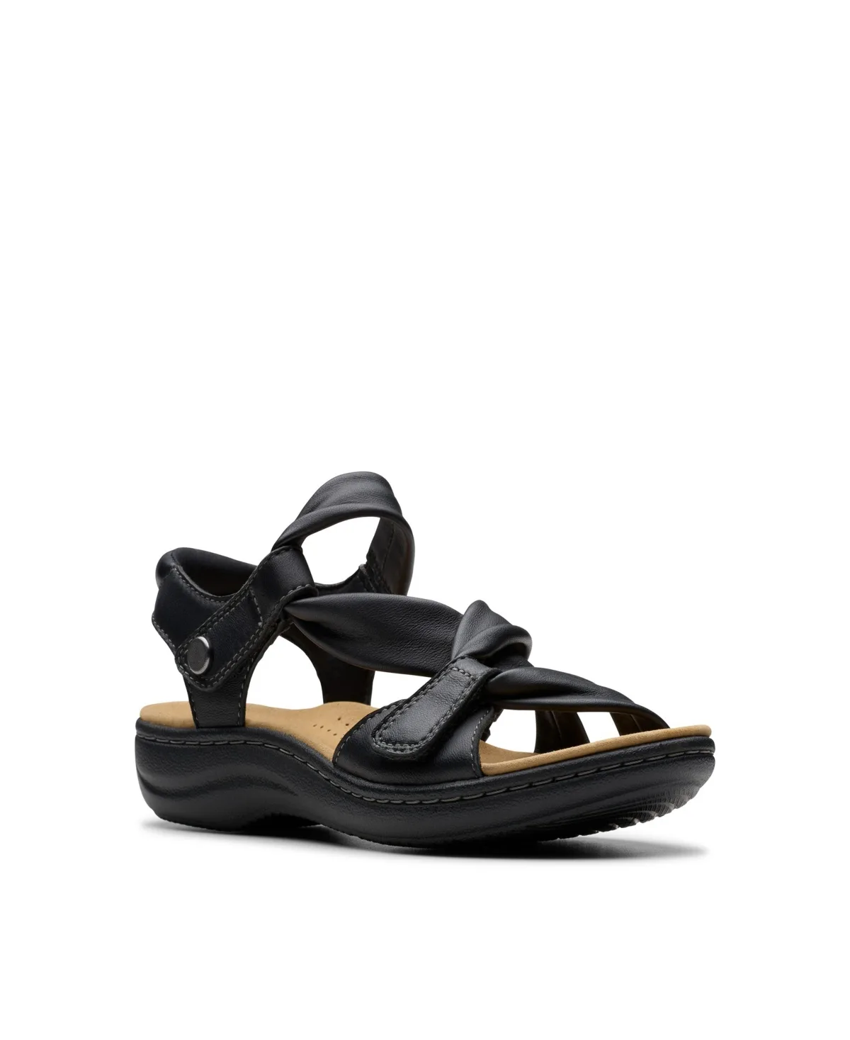 Collection Laurieann Bell Round Toe Flat Sandals