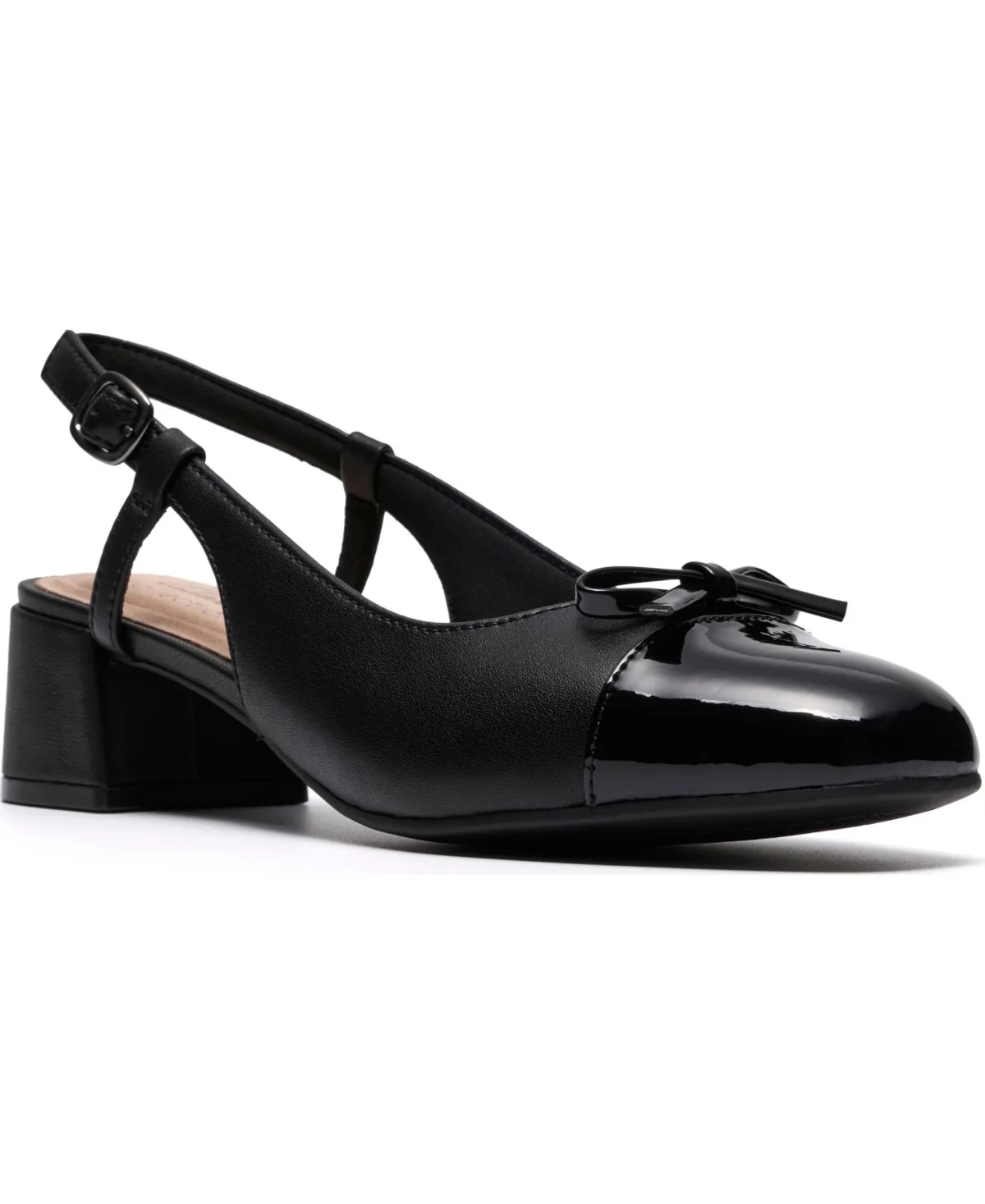 Iridessa Sling Block Heel Dress Pumps