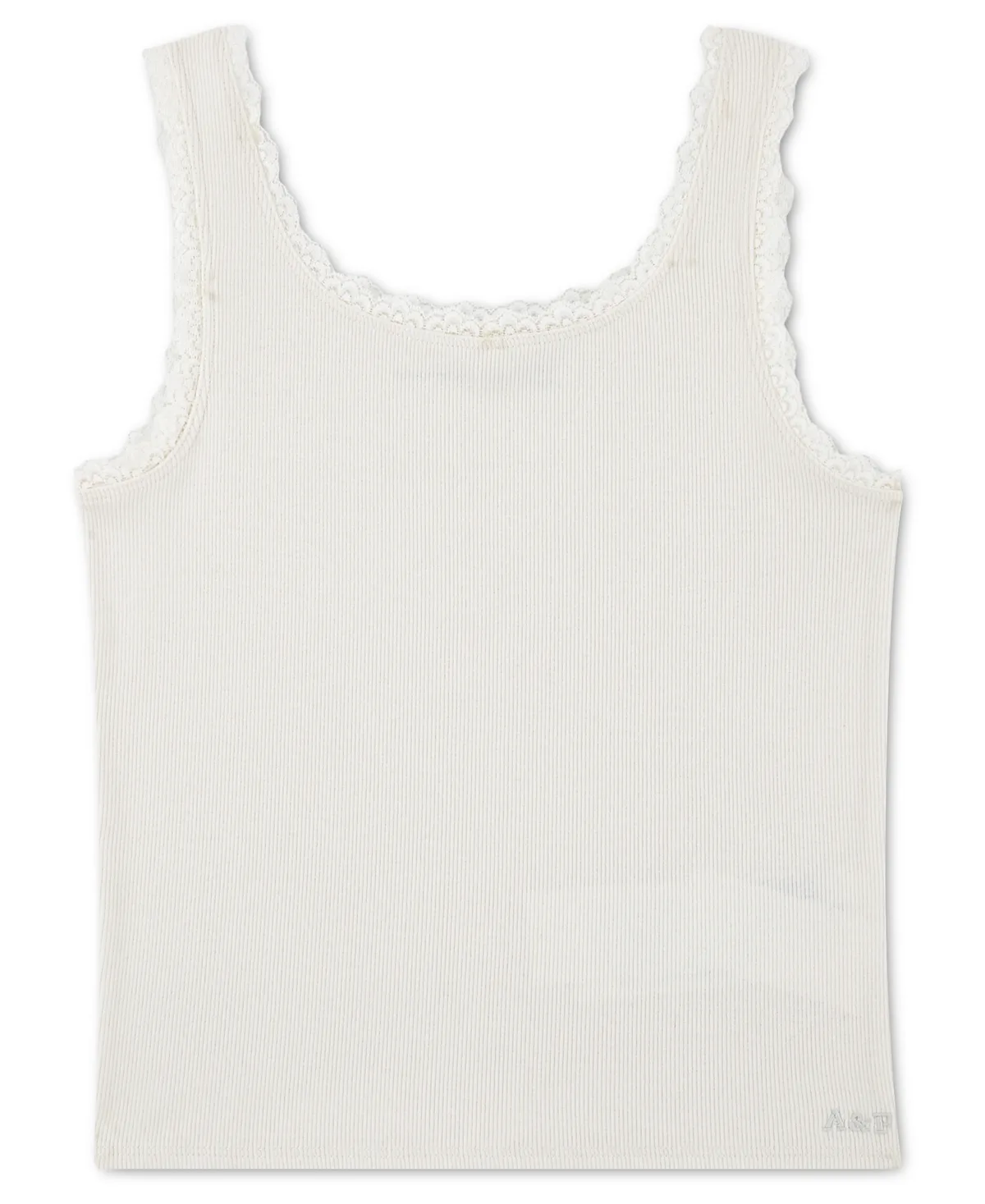 Lace-Trim Sleeveless Tank Top by Abercrombie Kids