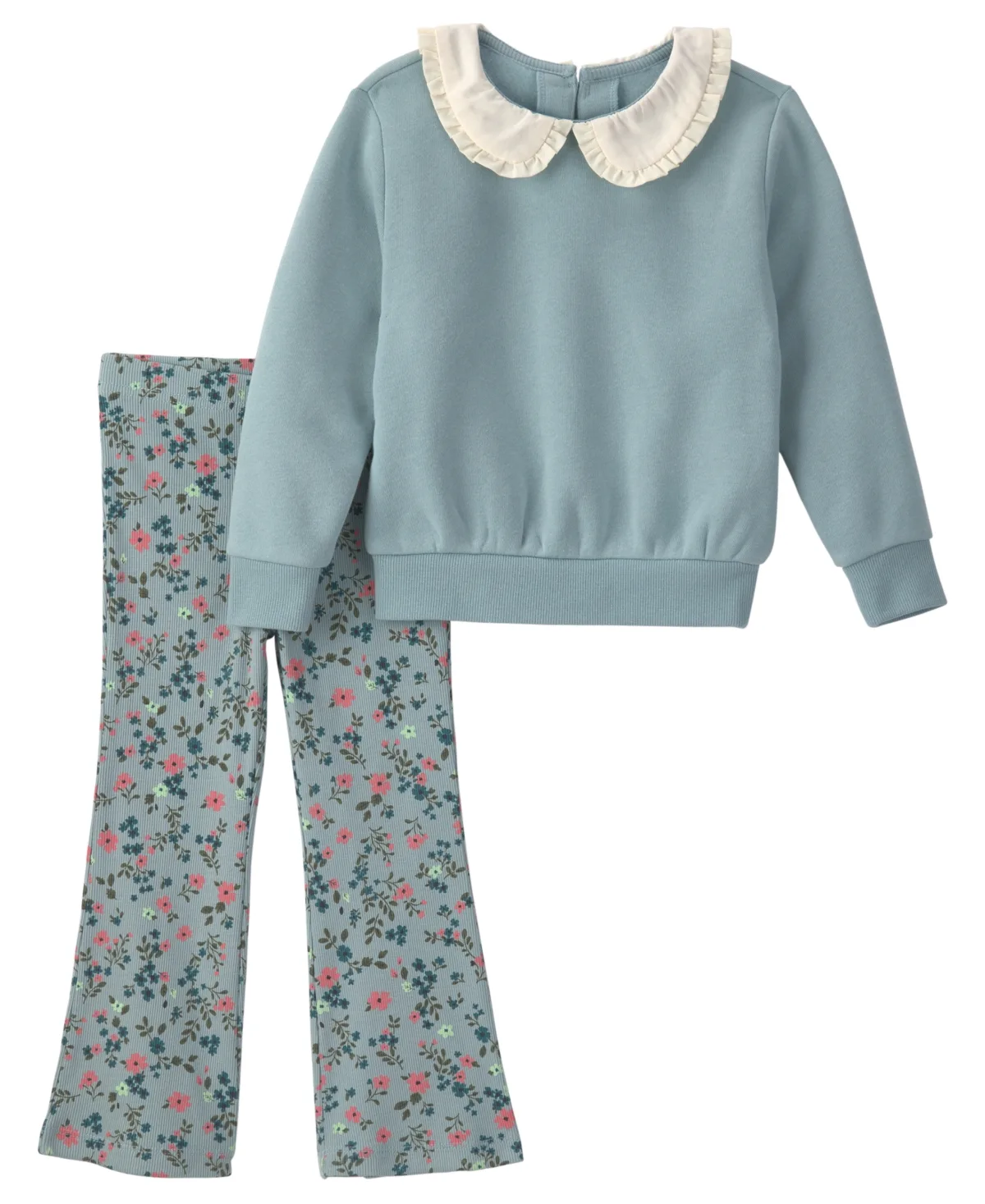 Floral Fleece Sweatshirt and Pants, 2-Piece Set by Carter's