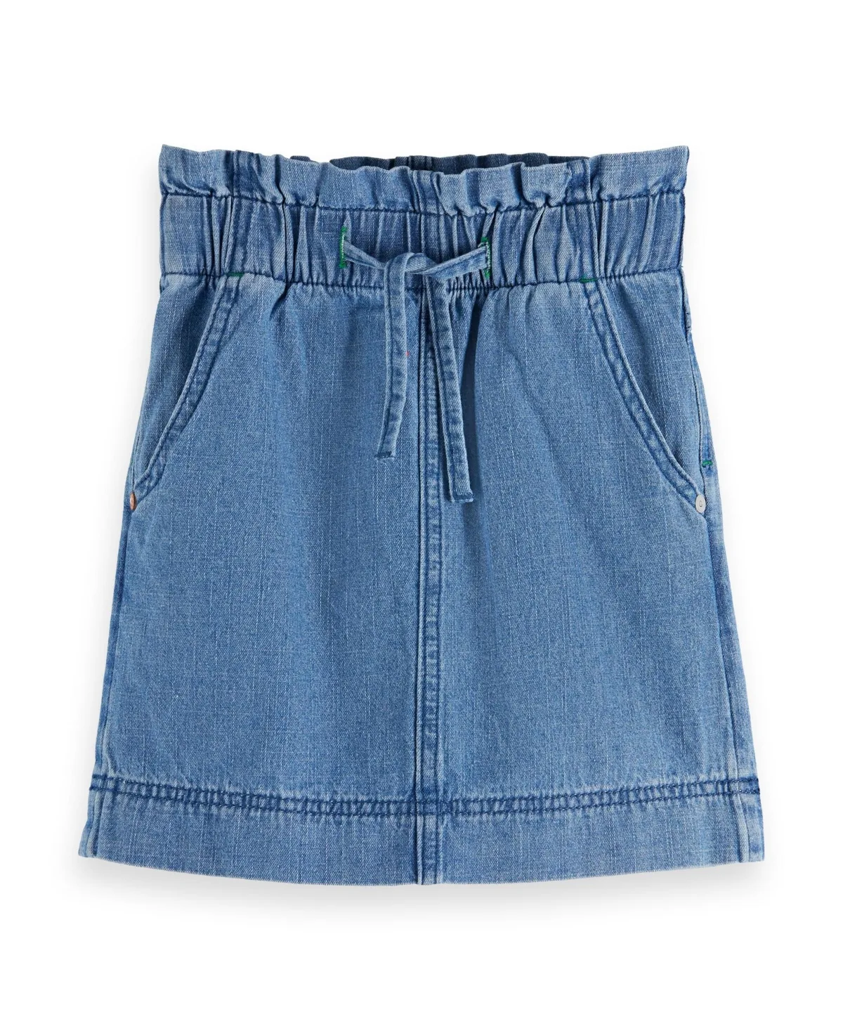 Sporty Lightweight Denim Skirt by Scotch & Soda