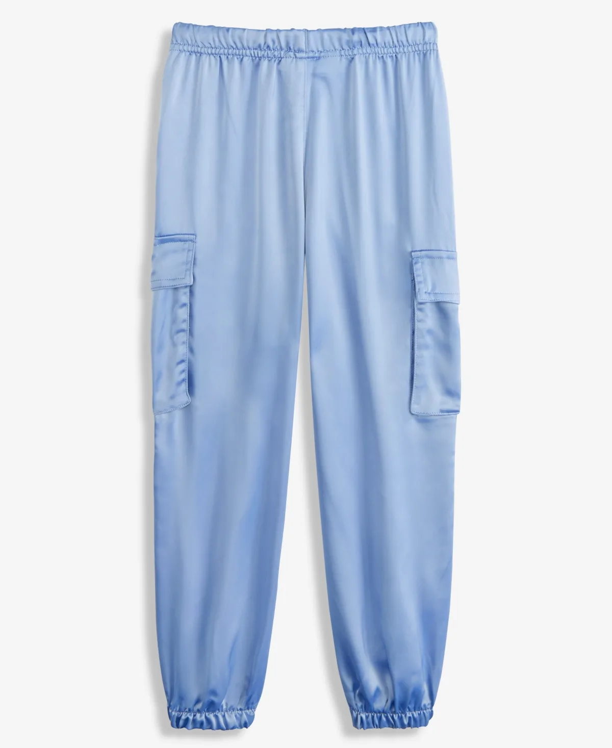 Satin Cargo Jogger Pants by Macy's