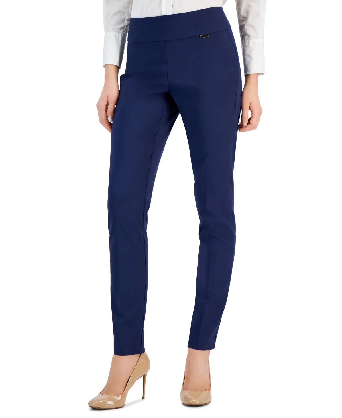 Mid-Rise Tummy-Control Skinny Pants by I.n.c. International Concepts