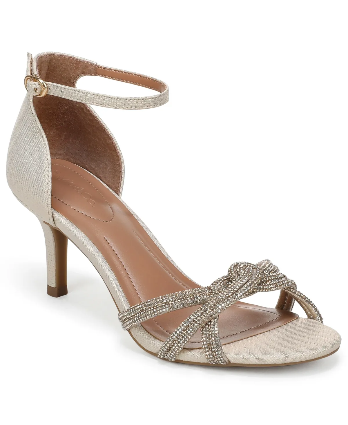 Peachyy Almond Toe Evening Sandals