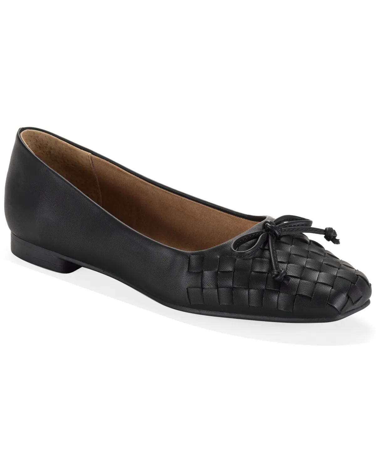 Baileyy Woven Snip Toe Ballet Flats by Style & Co