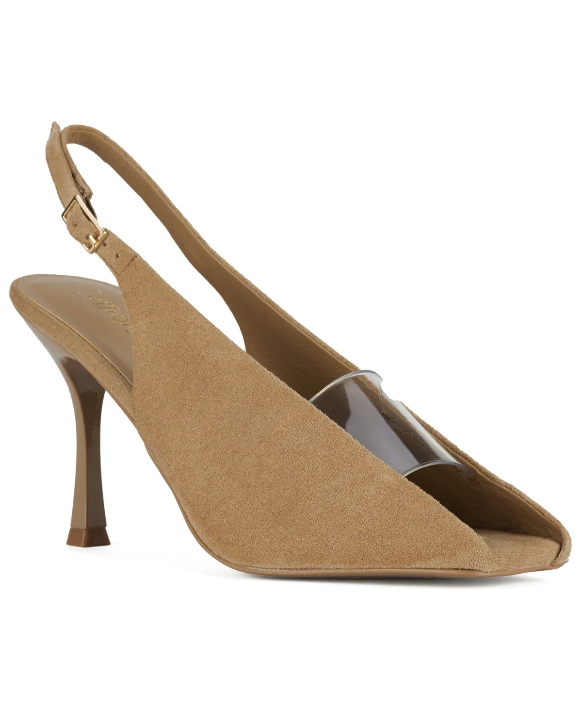 Patrizia Slingback Stiletto-Heel Dress Sandals by Jeffrey Campbell