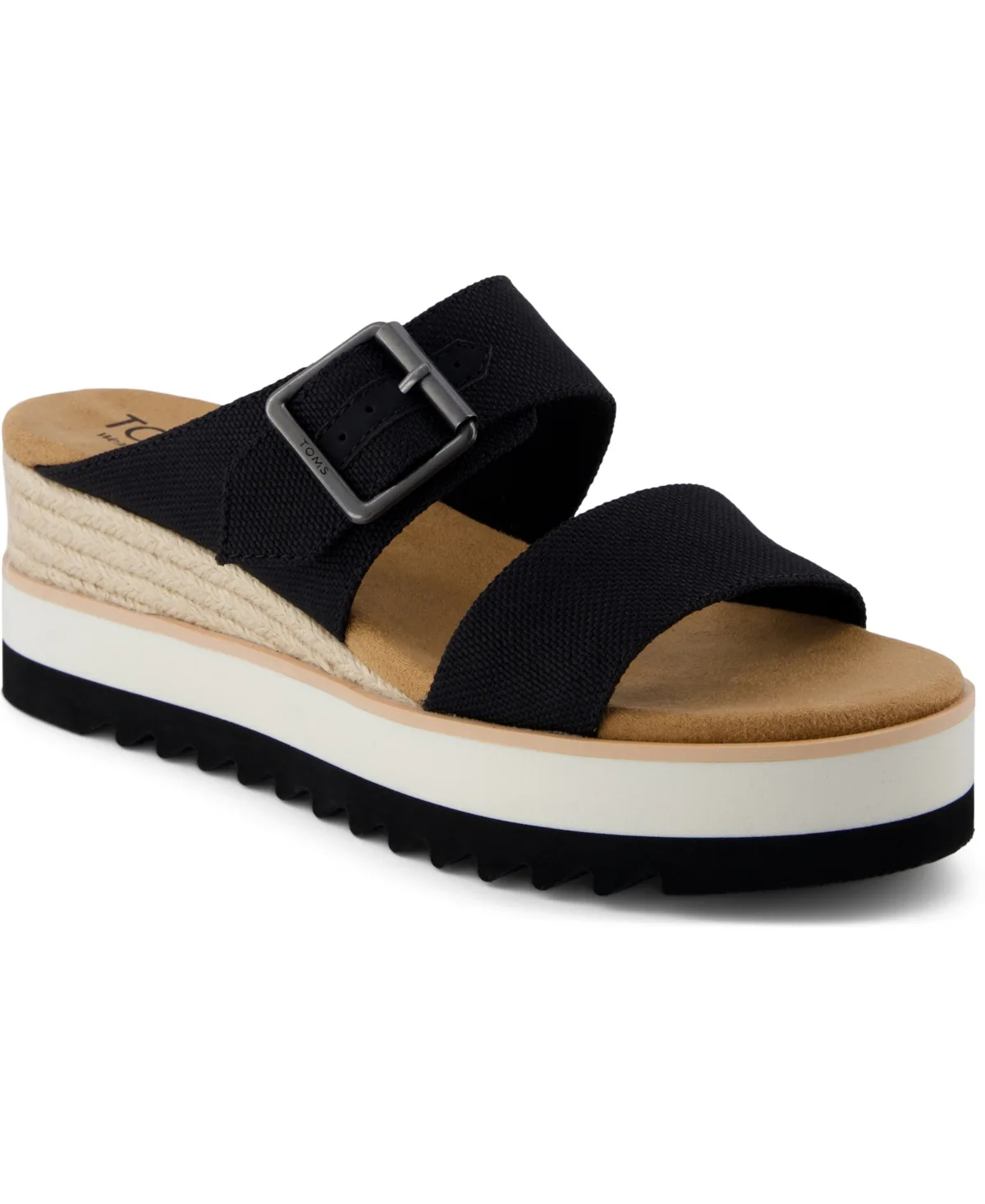 Diana Mule Buckle Sandals by Toms