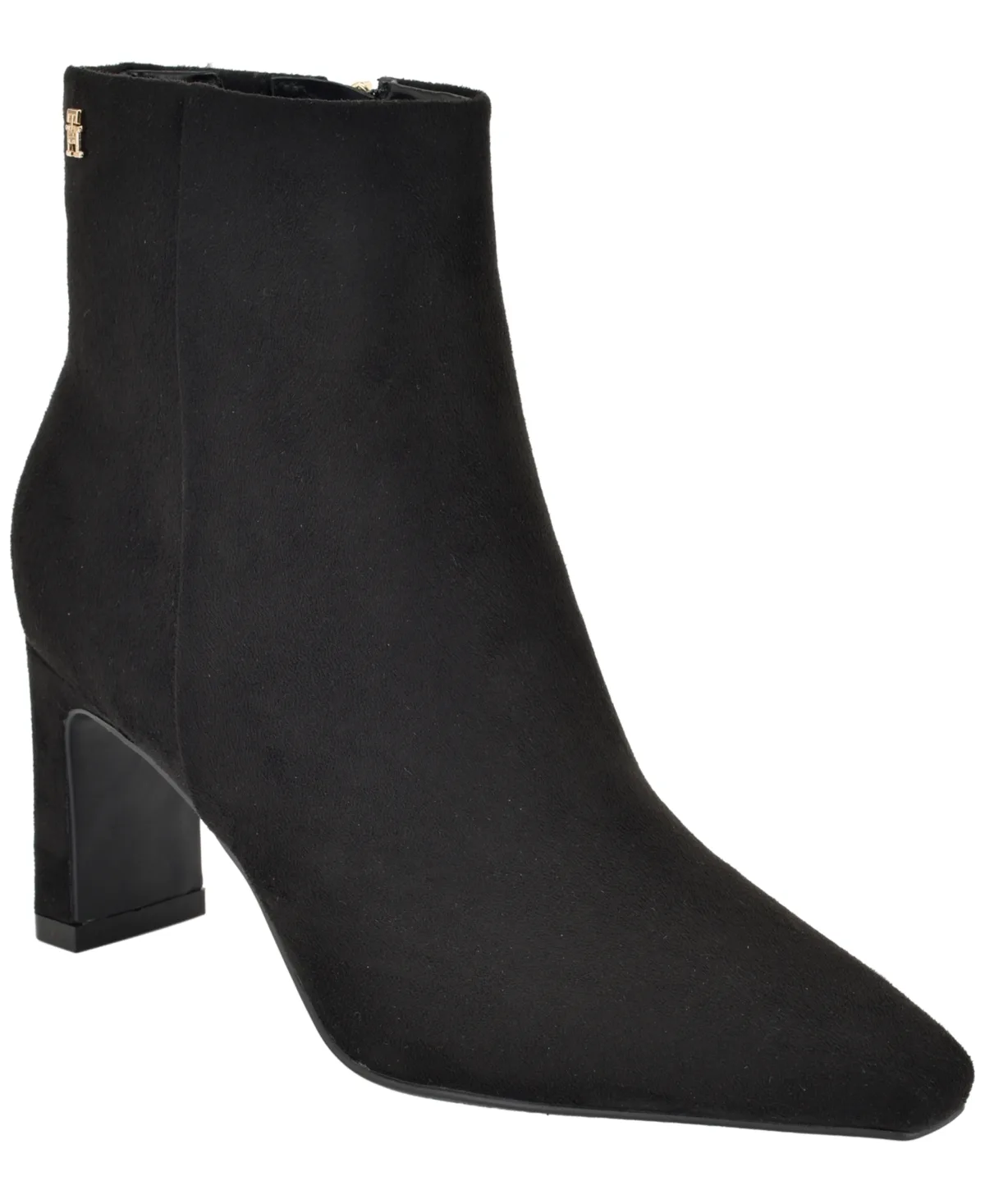 Eddey Mid Height Block Heel Dress Booties by Tommy Hilfiger