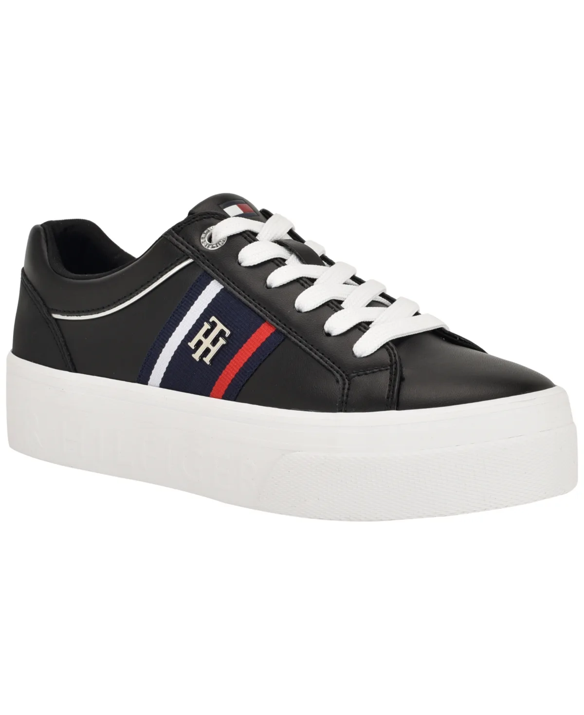 Badria Logo Platform Sneakers by Tommy Hilfiger