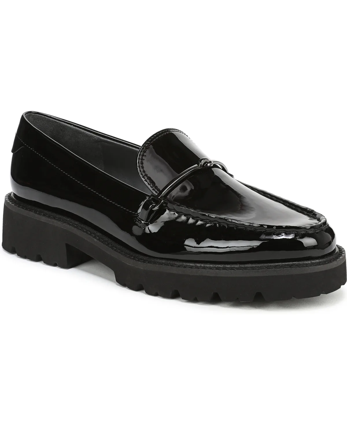Senna Round Toe Lug Sole Loafers by Franco Sarto