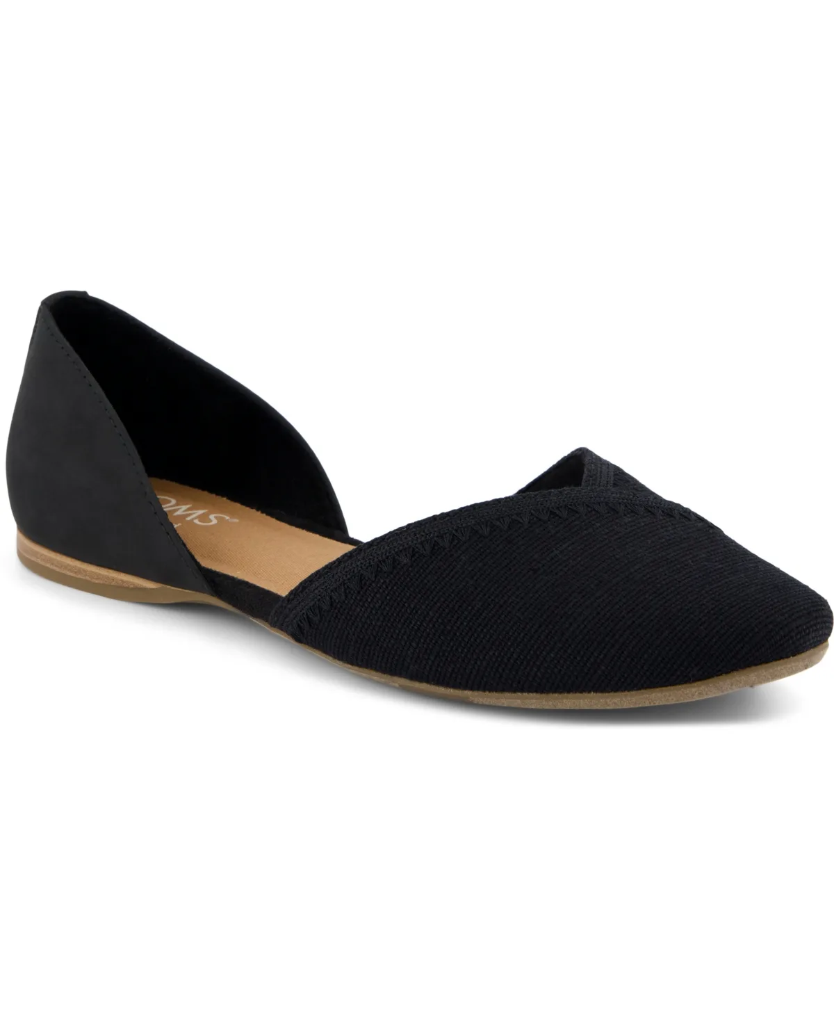 Gemma D'Orsay Slip-On Flats by Toms
