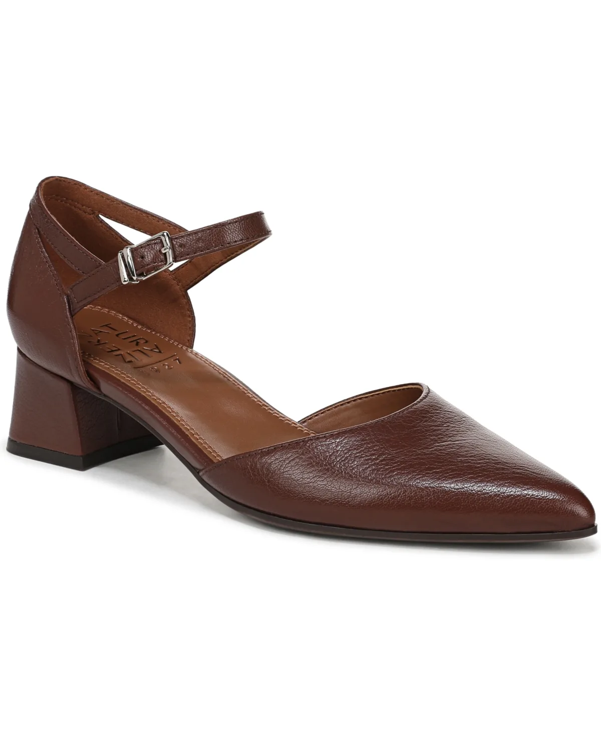 Maddox Block Heel Ankle Strap Pumps by Naturalizer