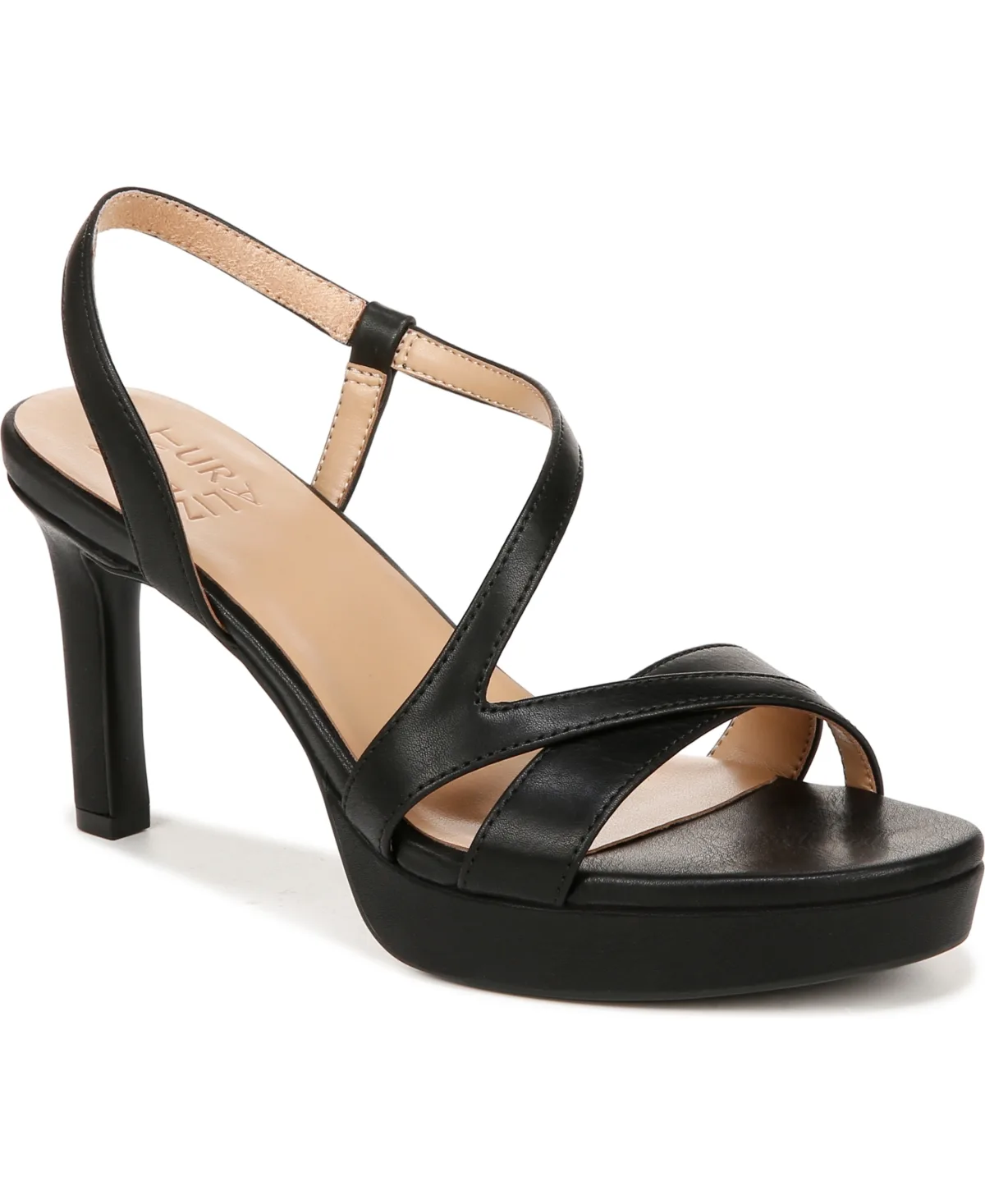 Abby Open Square Toe Platform Dress Sandals by Naturalizer