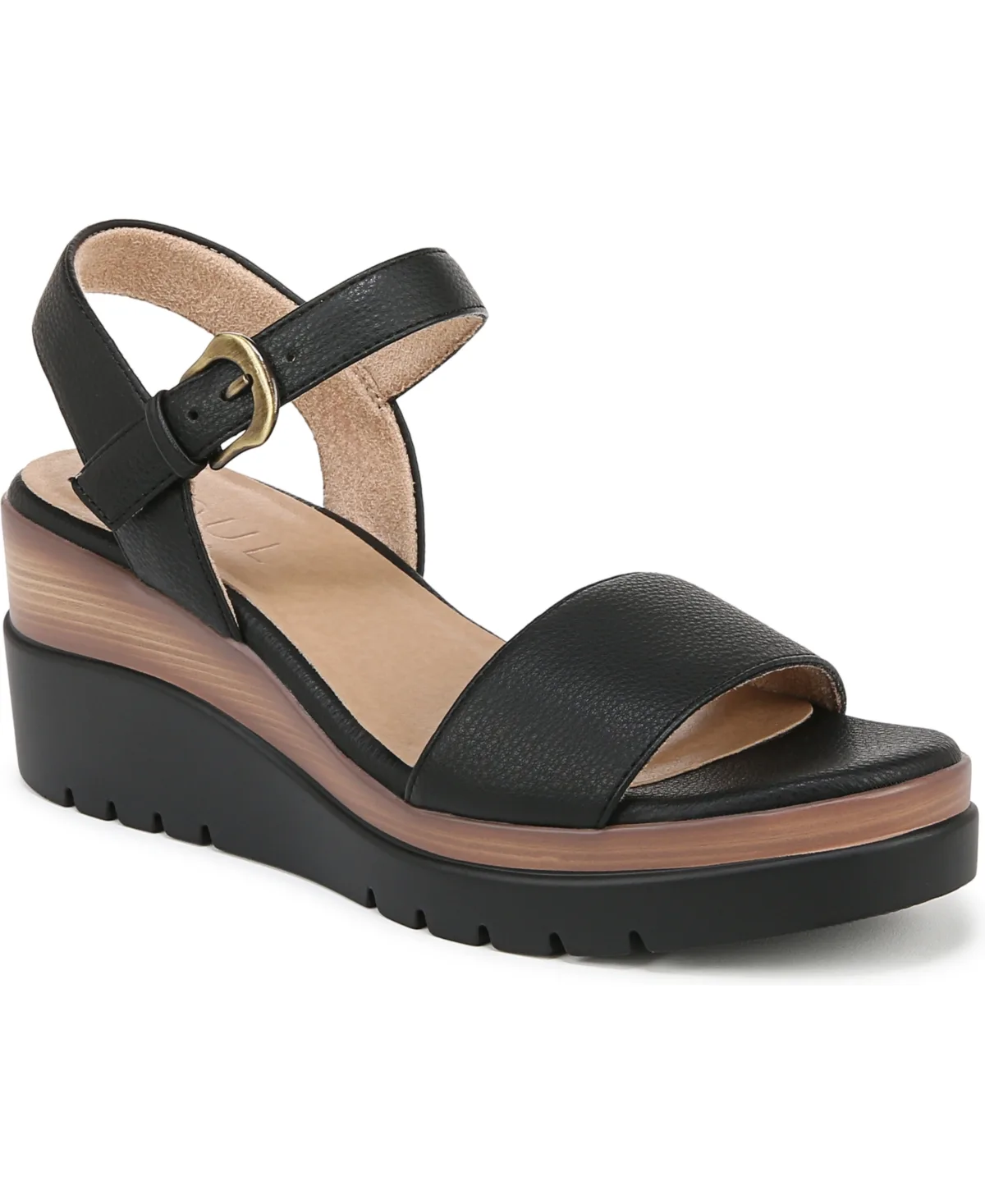Graciela Round Open Toe Wedge Sandals