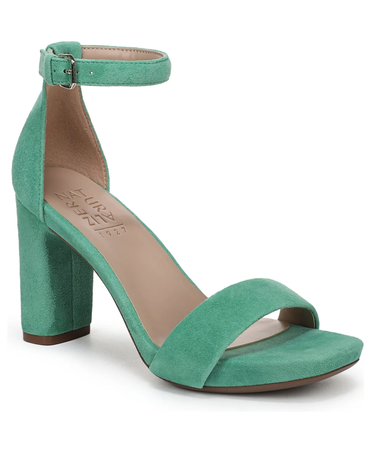 Joy Square Toe Ankle Strap Dress Sandals by Naturalizer