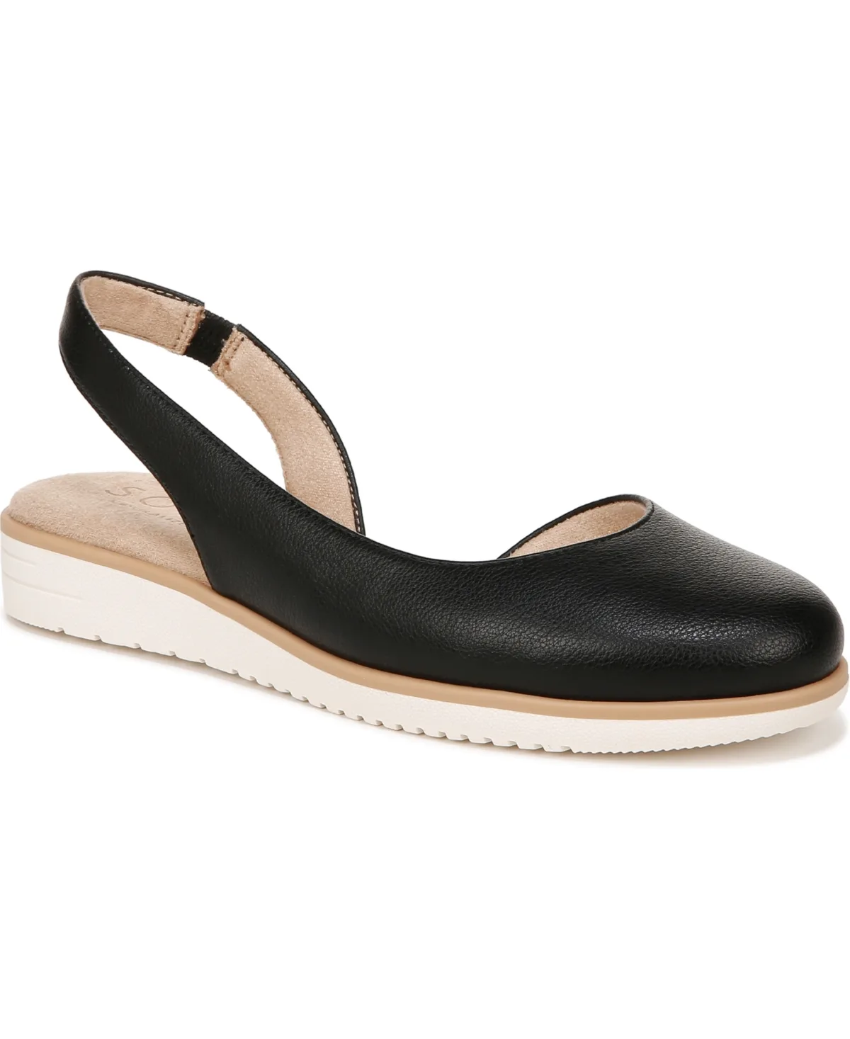 Idea-Dorsay Slingback Flats by Soul Naturalizer