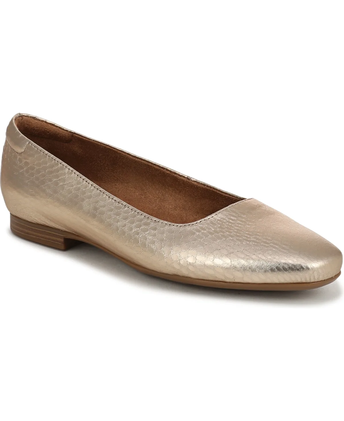 Kelly-Ballet Square Toe Flats by Naturalizer