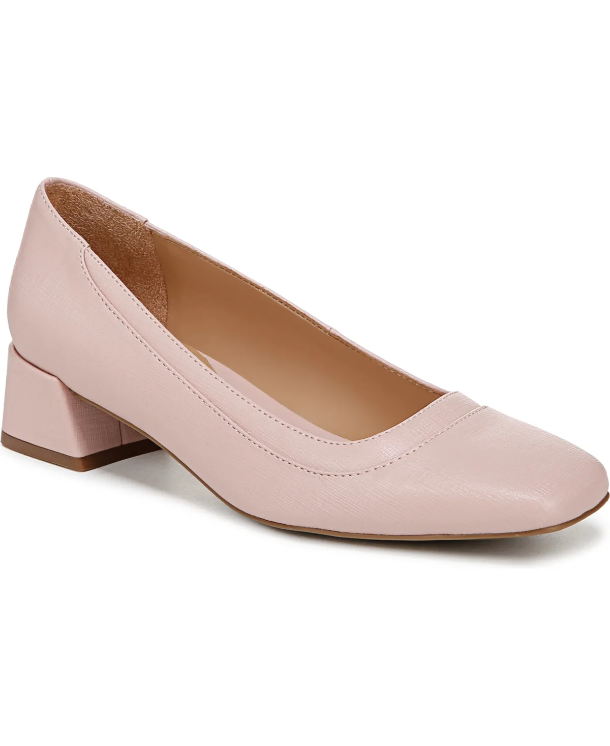 Huntley Square Toe Block Heel Pumps by Naturalizer