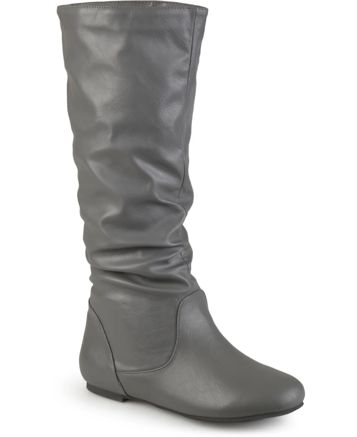 Jayne Wide Calf Slouchy Knee High Boots by Journee Collection