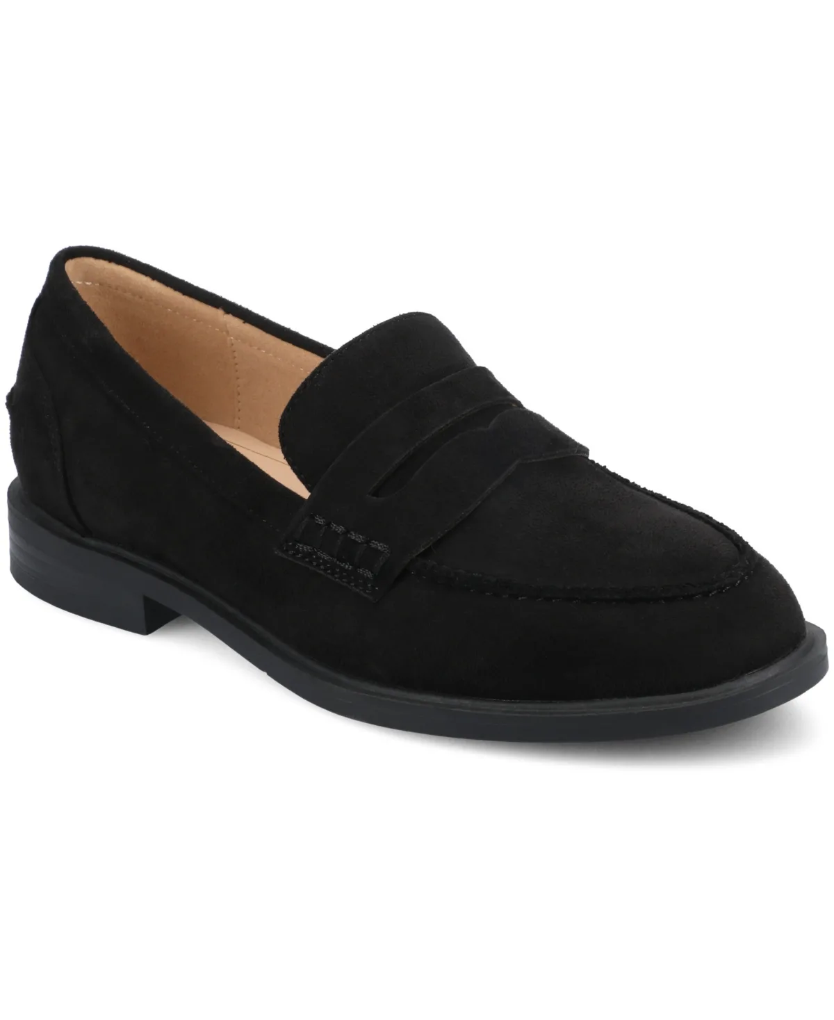Brooks Block Heel Comfort Penny Loafers