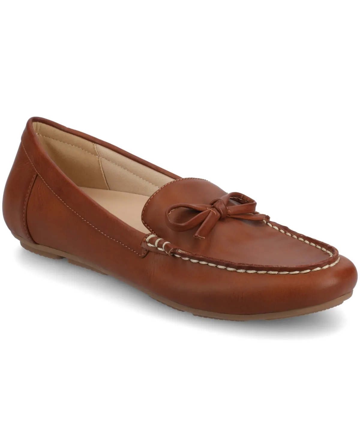 Novella Round Toe Comfort Loafers by Journee Collection