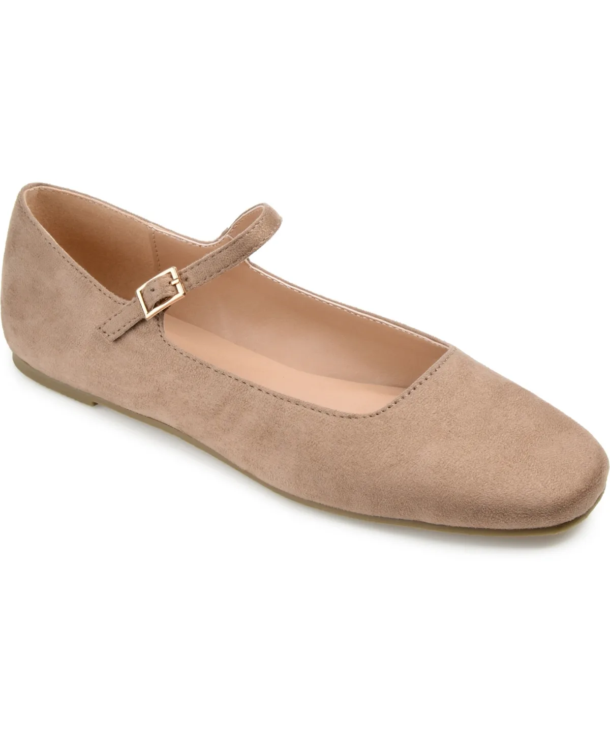 Carrie Square Toe Mary Jane Flats