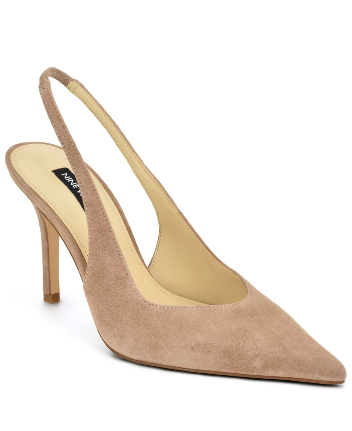Gerts Pointed Toe Slingback Dress Pumps by Nine West