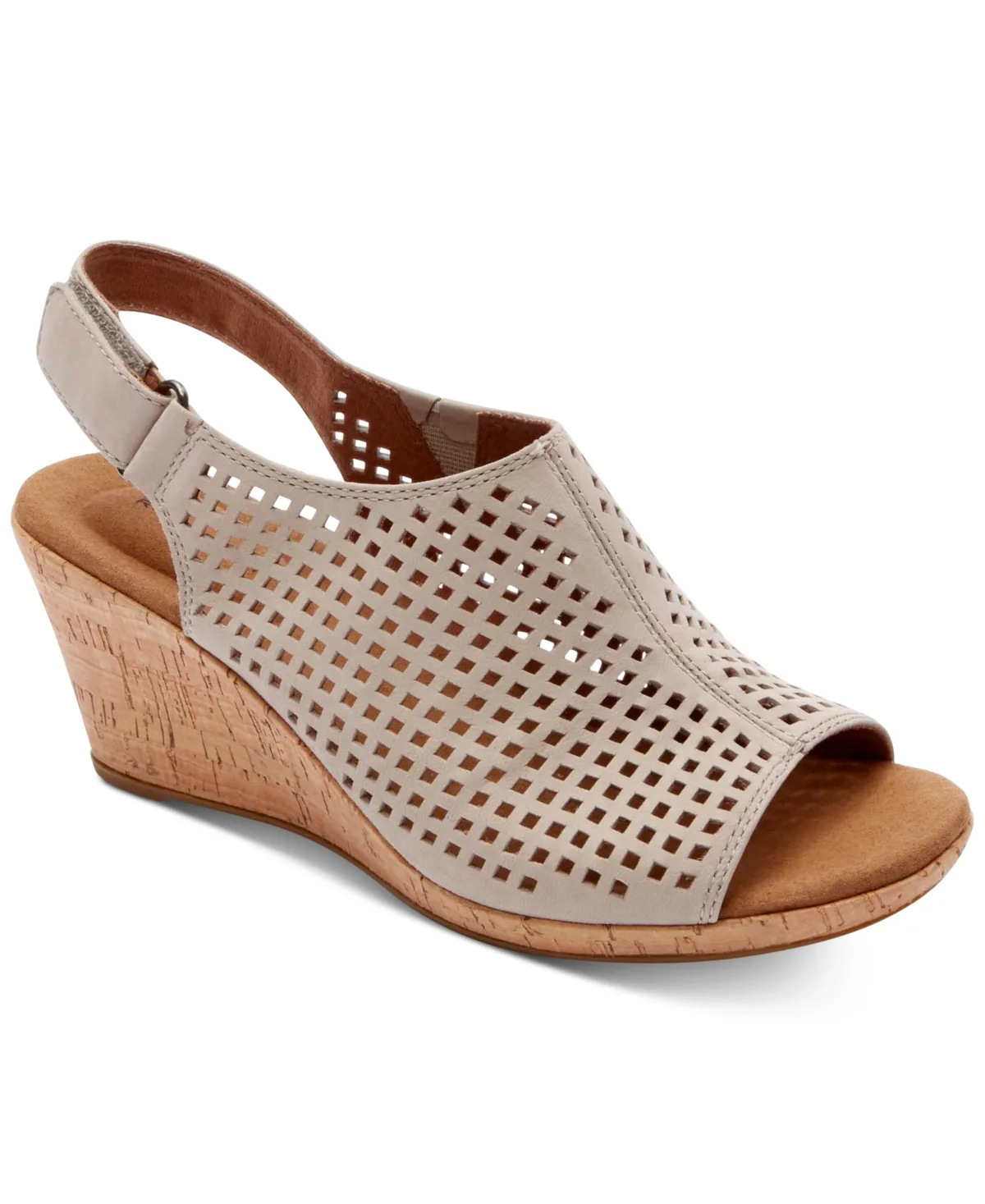 Briah Perf Sling Wedge Sandals