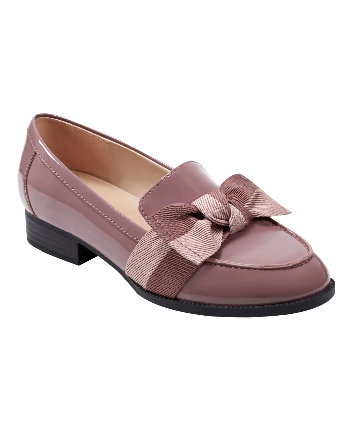Lindio Bow Slip on Tailored Loafers by Bandolino