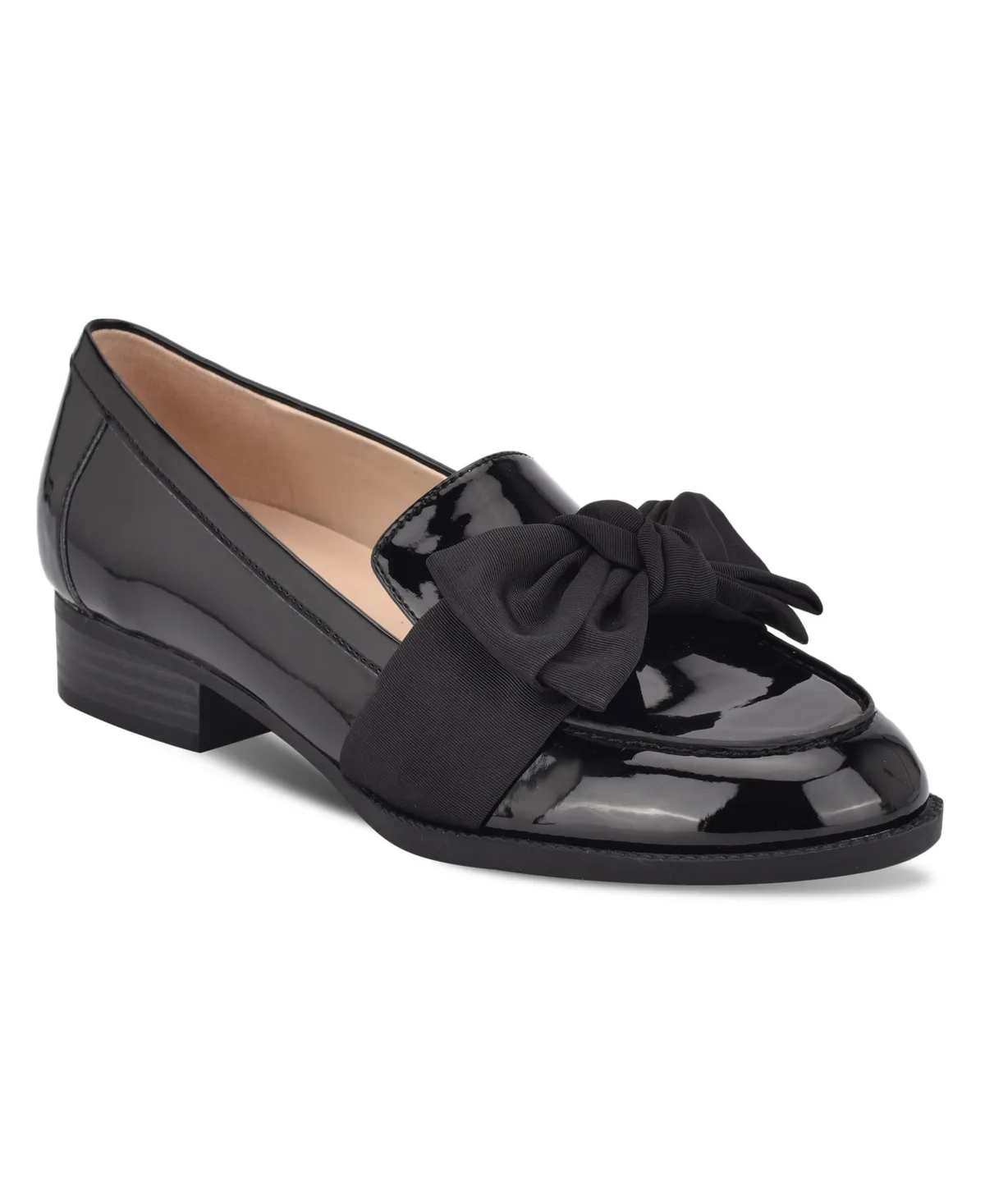 Lindio Bow Slip on Tailored Loafers