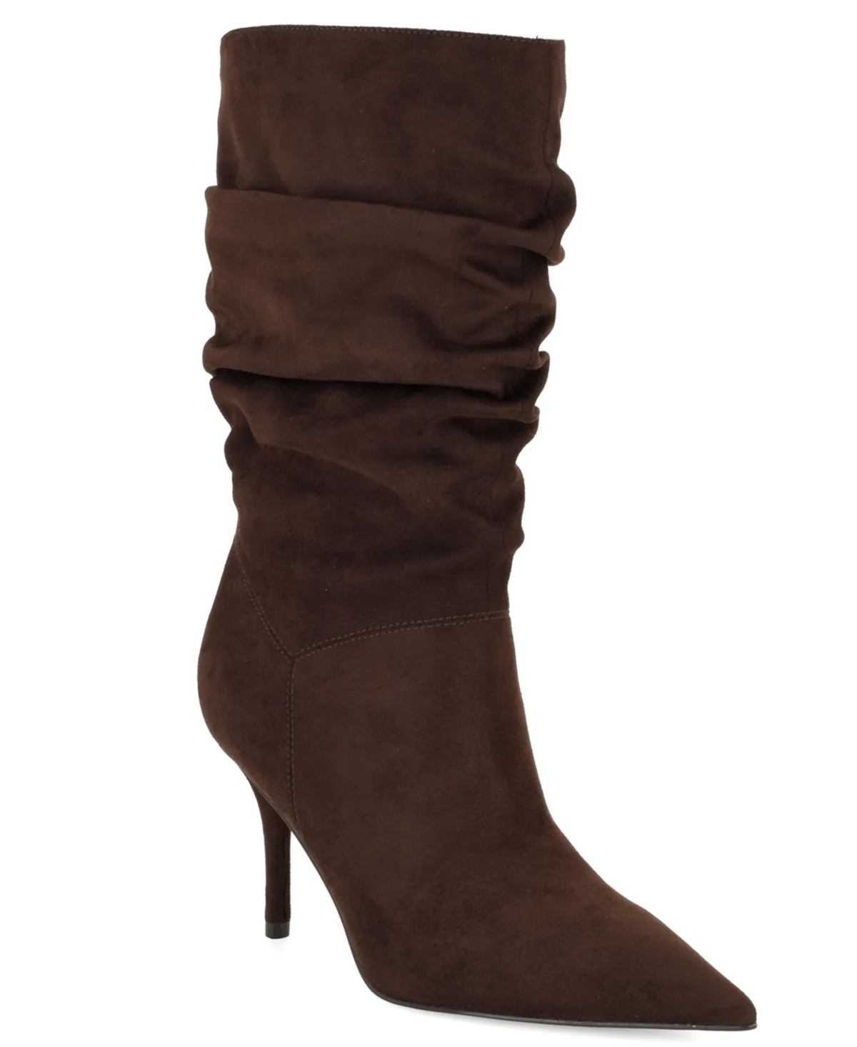 Murto Ruched Pointed Toe Dress Boots by Nine West