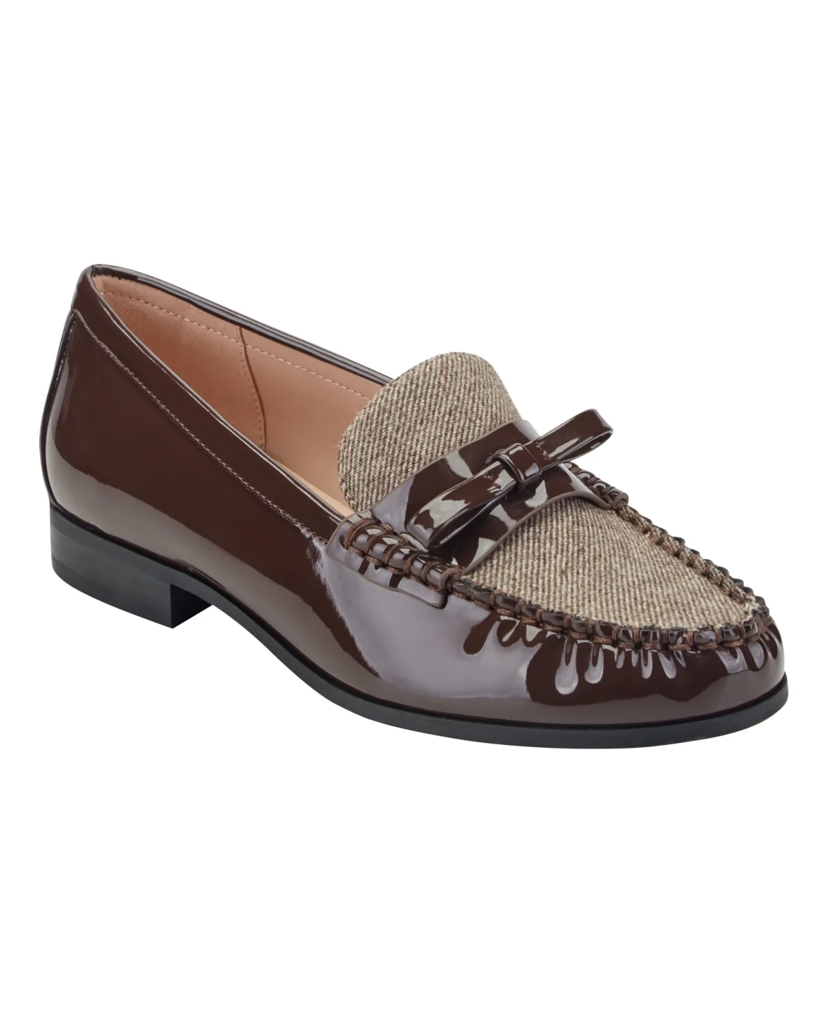 Laynei Bow Detail Tailored Loafers by Bandolino