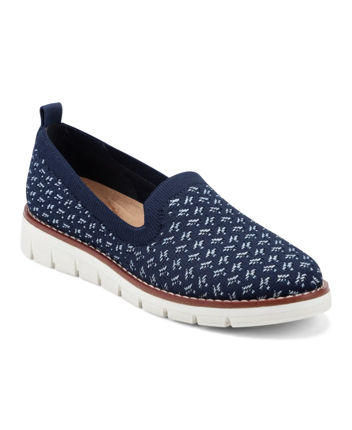 Valina Knit Easy-On Flat Loafers