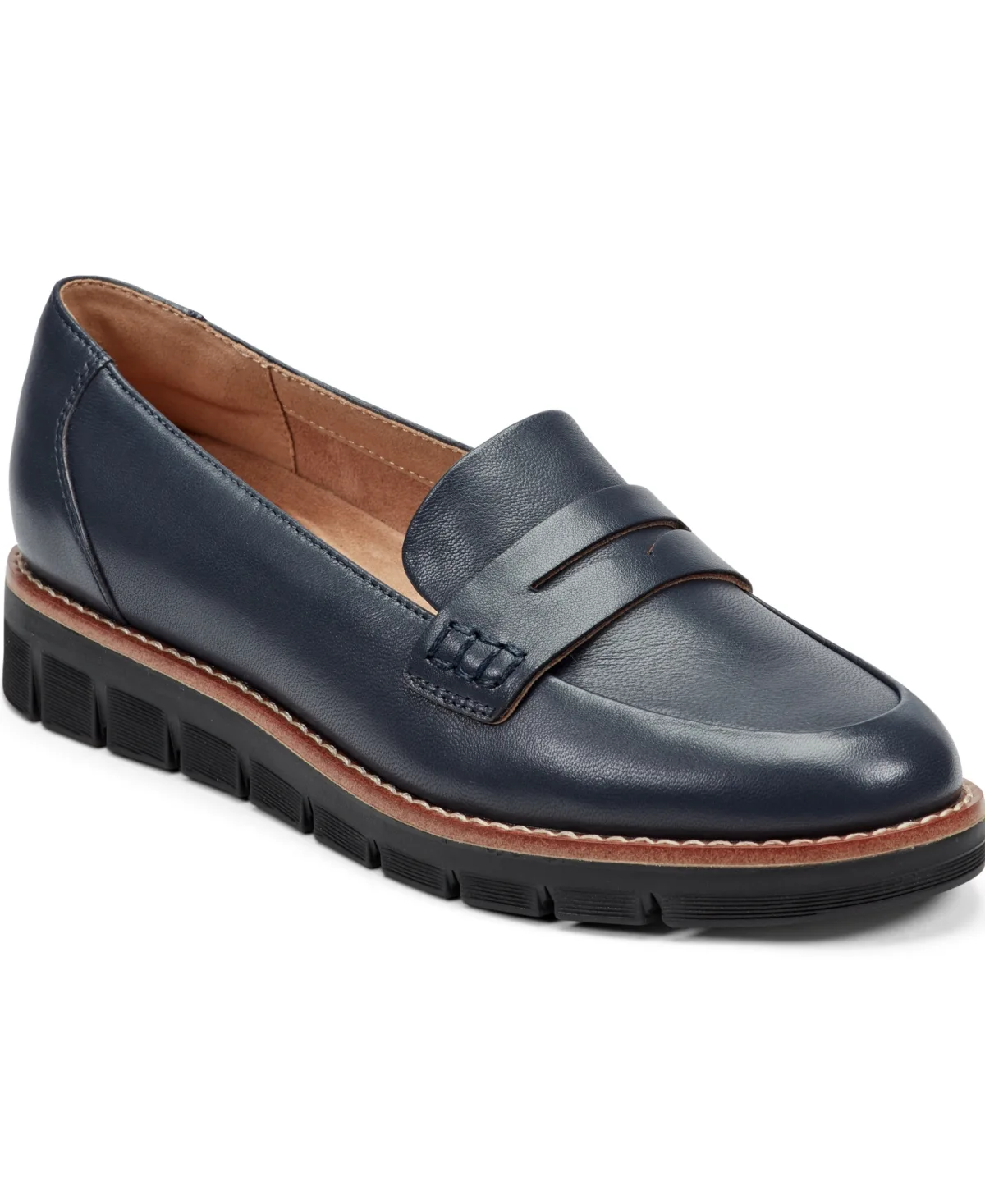 Velia eFlex Slip-On Penny Loafers by Easy Spirit