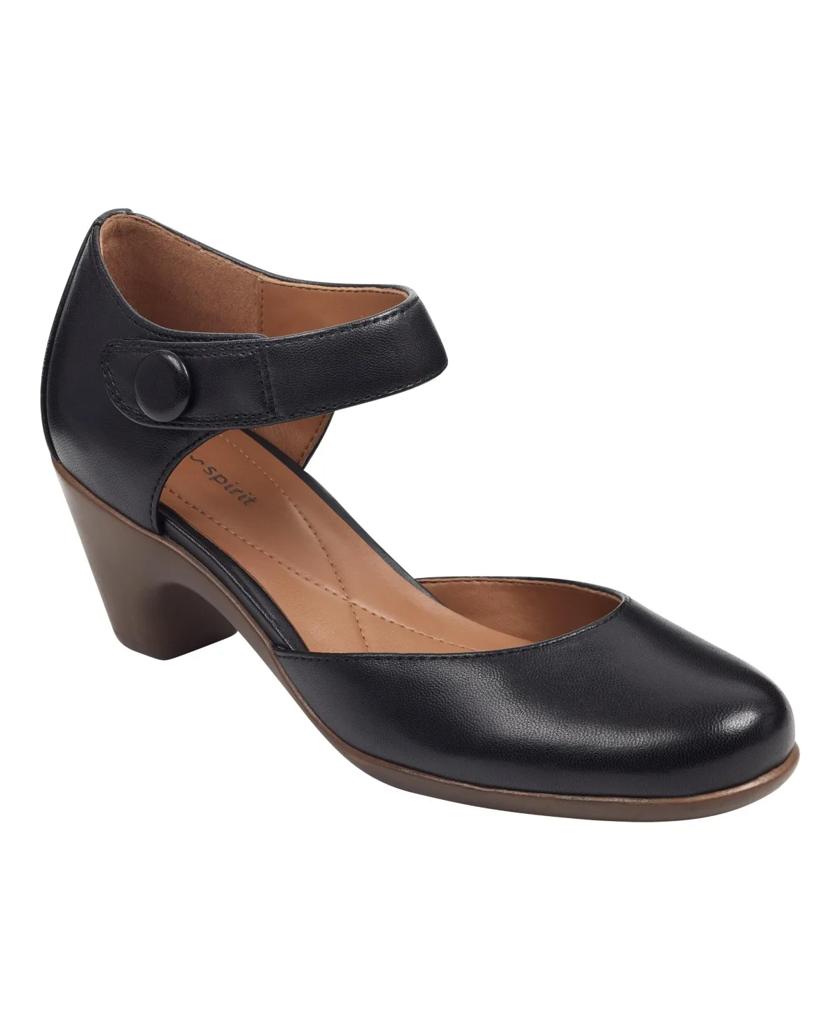 Clarice Mary Jane Block Heel Pumps